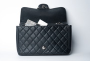 Chanel Caviar Quilted Jumbo Single Flap - Black