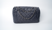 Chanel Lambskin Quilted Jumbo Single Flap- Anthracite