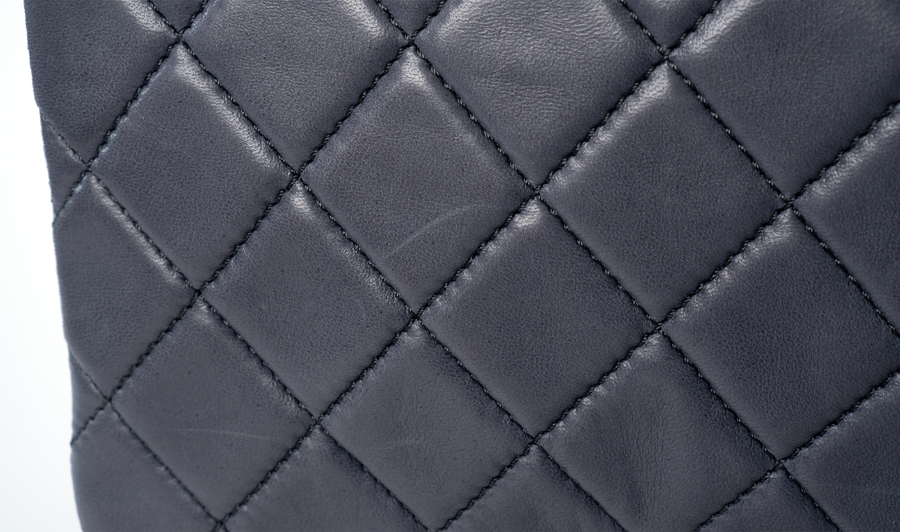 Chanel Lambskin Quilted Jumbo Single Flap- Anthracite