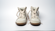 Isabel Marant  Bobby Wedge Suede Sneaker- Cream