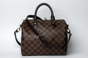 Louis Vuitton Damier Ebene Speedy Bandouliere 25