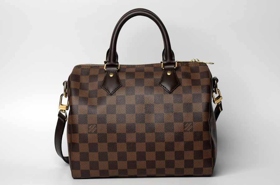 Louis Vuitton Damier Ebene Speedy Bandouliere 25