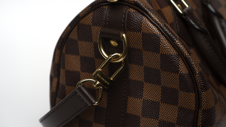 Louis Vuitton Damier Ebene Speedy Bandouliere 25