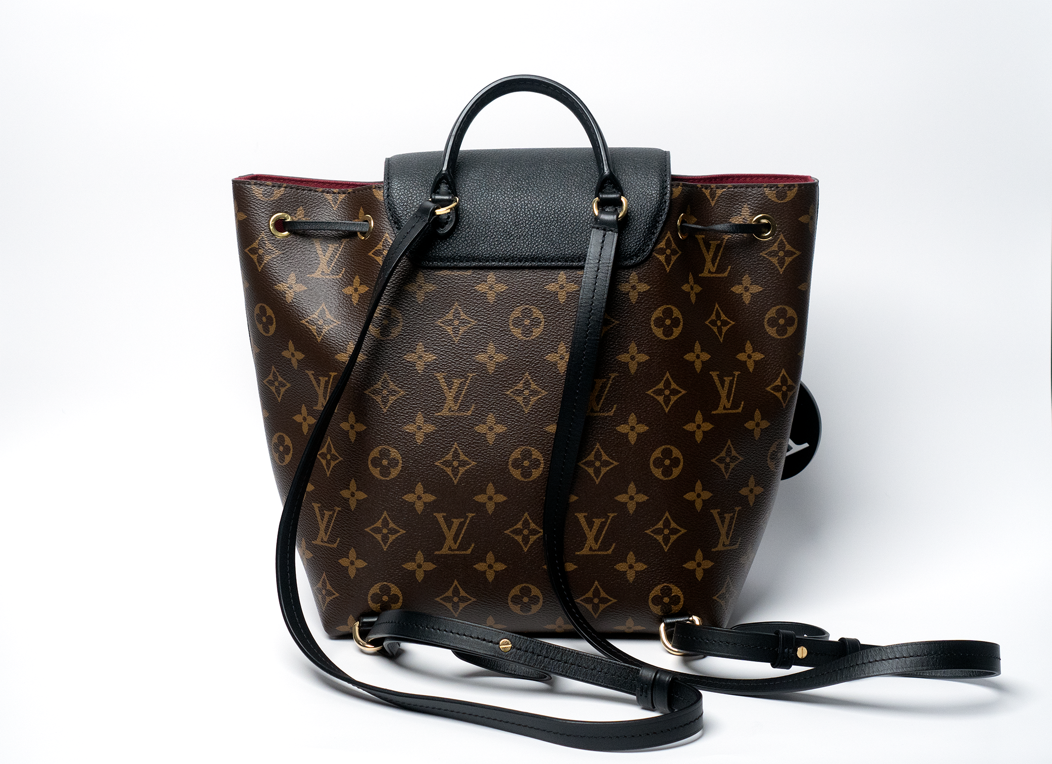 Louis Vuitton Monogram Montsouris PM Black