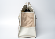 Prada Canapa Corda Tote Bag - White