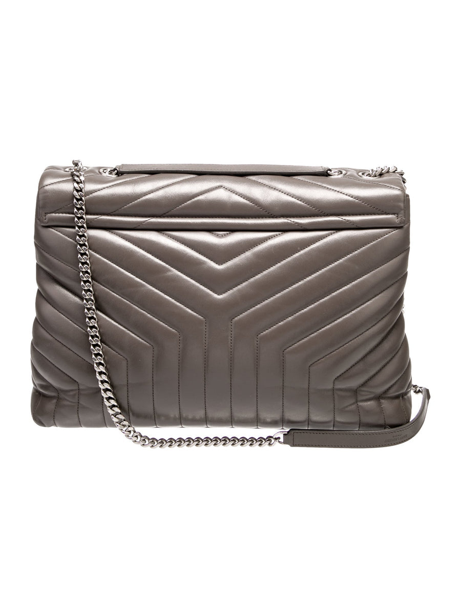 Saint Laurent Large Lou Lou -Grey