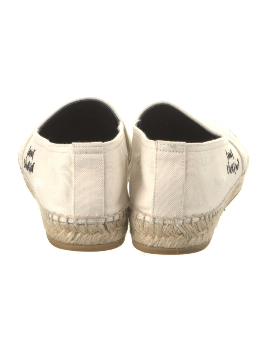 Canvas Distressed Accents Espadrilles