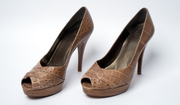 Stuart Weitzman Alligator Pumps