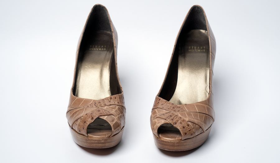 Stuart Weitzman Alligator Pumps