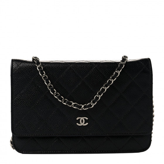 Chanel Caviar Quilted Wallet on Chain handbag