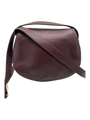 Chloe 
Calfskin Mini Marcie Round Crossbody Bag
