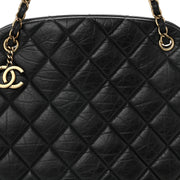 Chanel Aged Calfskin Leather Mademoiselle Bowling Bag