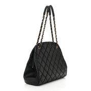 Chanel Aged Calfskin Leather Mademoiselle Bowling Bag