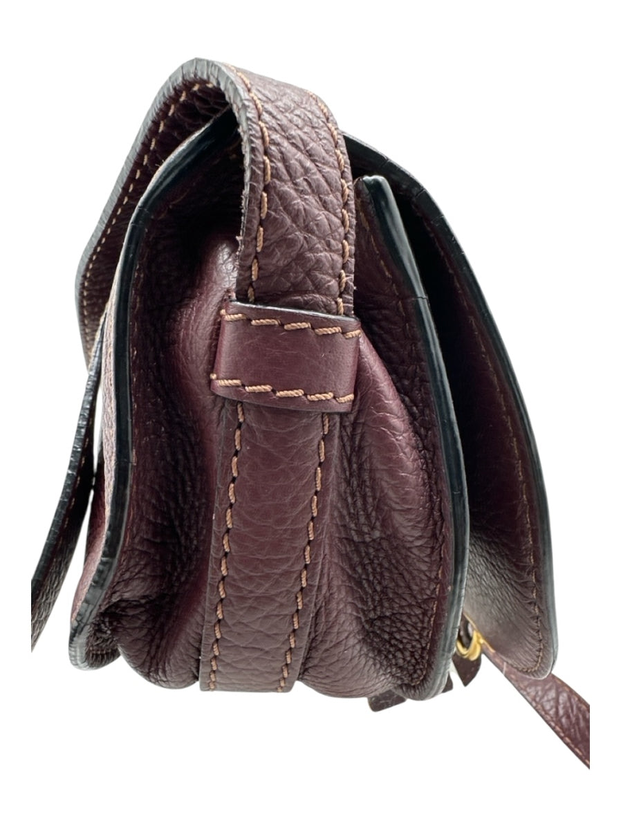 Chloe 
Calfskin Mini Marcie Round Crossbody Bag