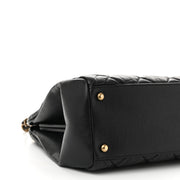 Chanel Aged Calfskin Leather Mademoiselle Bowling Bag
