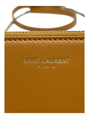 Yves Saint Laurent
Dark Yellow Leather Double Pouch on Chain Crossbody Bag