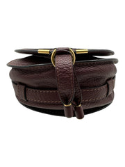 Chloe 
Calfskin Mini Marcie Round Crossbody Bag