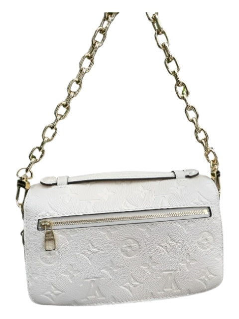 Louis Vuitton: Pouchette Metis East West Bag - Cream